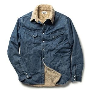 Taylor Stitch The Western Shirt Jacket in Indigo XL